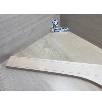 Клён Белый заготовка грифа для электрогитары Радиал А 24х110-65х709 мм-2