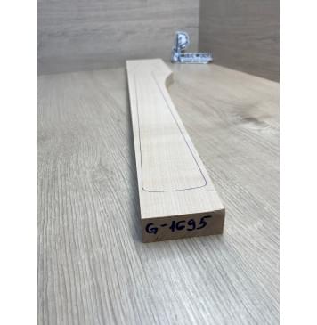 Клён Белый заготовка грифа для электрогитары Радиал А 24х110-65х709 мм-1