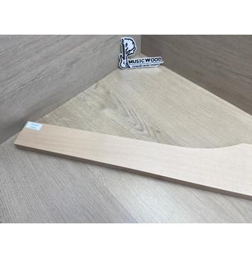 Клён Белый заготовка грифа для электрогитары Радиал А 24х110-65х709 мм-7