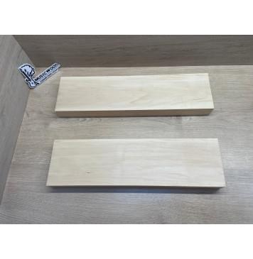 Липа Американская (Basswood), North America Prime wood заготовка корпуса гитары со сквозным грифом Смешанный ААА 45х136х490-510 мм, 2 шт, 470 кг/м3-8