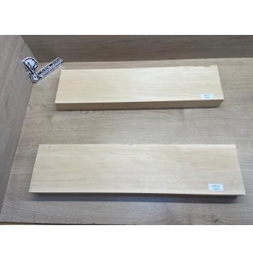 Липа Американская (Basswood), North America Prime wood заготовка корпуса гитары со сквозным грифом Смешанный ААА 46х135х572-547 мм, 2 шт, 470 кг/м3-5