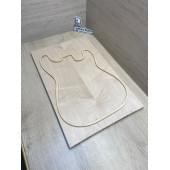 Клён Белый заготовка на топ Тангент АА 18х179х565 мм - 2 шт. (книжкой)