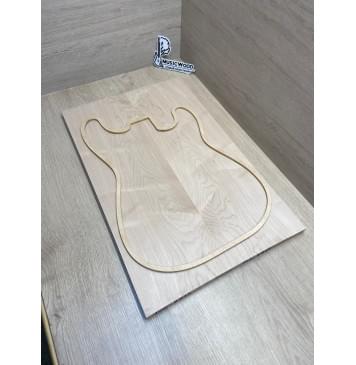 Клён Белый заготовка на топ Тангент АА 18х179х565 мм - 2 шт. (книжкой)-0