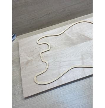 Клён Белый заготовка на топ Тангент АА 18х179х565 мм - 2 шт. (книжкой)-4