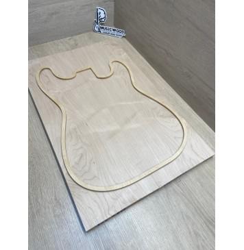 Клён Белый заготовка на топ Тангент АА 18х179х565 мм - 2 шт. (книжкой)-8