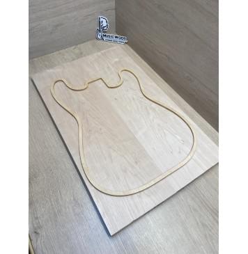 Клён Белый заготовка на топ Тангент АА 19х182х587 мм - 2 шт. (книжкой)-8