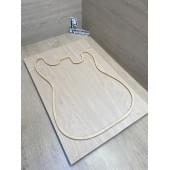 Клён Белый заготовка на топ Тангент АА 19х181х540 мм - 2 шт. (книжкой)