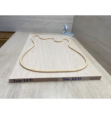 Клён Белый заготовка на топ Тангент АА 19х181х540 мм - 2 шт. (книжкой)-2