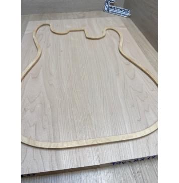 Клён Белый заготовка на топ Тангент АА 19х181х540 мм - 2 шт. (книжкой)-3