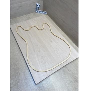 Клён Белый заготовка на топ Тангент АА 19х181х540 мм - 2 шт. (книжкой)-8