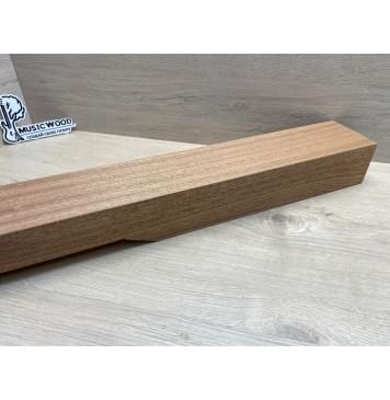 Сапели заготовка грифа электрогитары Радиал ААА 74-49х95х740 мм-1