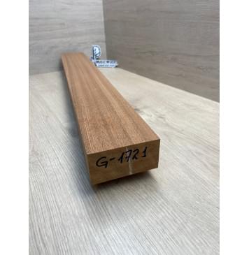 Сапели заготовка грифа электрогитары Радиал ААА 74-49х95х740 мм-4