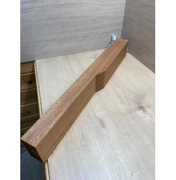 Сапели заготовка грифа электрогитары Радиал ААА 74-49х95х740 мм-5