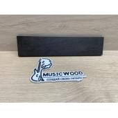Эбен Чёрный заготовка накладки для народных инструментов Смешанный АА 7х62-57х270 мм