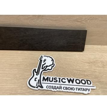 Эбен Чёрный заготовка накладки для народных инструментов Смешанный АА 7х62-57х270 мм-2