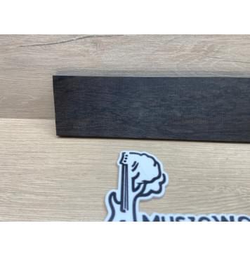 Эбен Чёрный заготовка накладки для народных инструментов Смешанный АА 7х67-63х255 мм-1