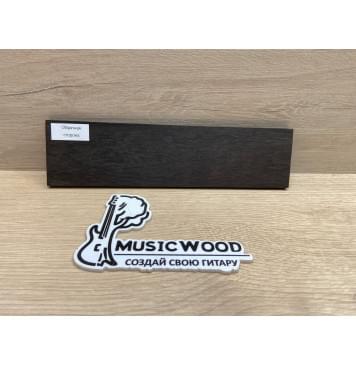 Эбен Чёрный заготовка накладки для народных инструментов Смешанный АА 7х67-63х255 мм-5