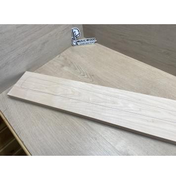 Клён Белый заготовка грифа для бас-гитары Тангент ААААА 23х140х946 мм-11