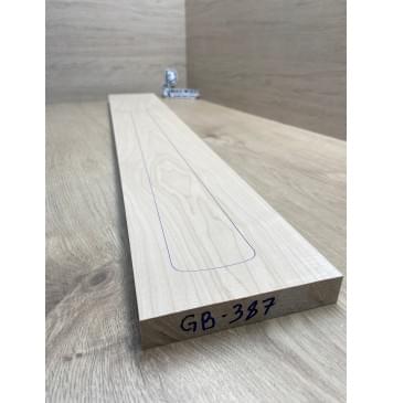 Клён Белый заготовка грифа для бас-гитары Тангент ААААА 23х140х946 мм-1