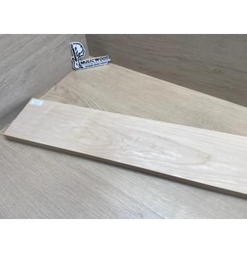 Клён Белый заготовка грифа для бас-гитары Тангент ААААА 23х140х946 мм-8