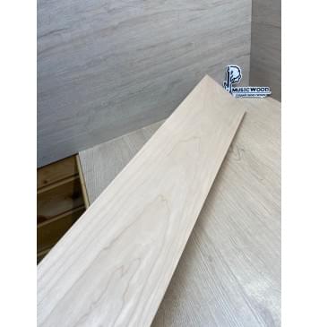 Клён Белый заготовка грифа для бас-гитары Тангент ААААА 23х140х946 мм-4