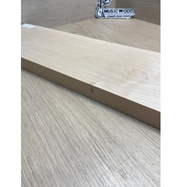 Клён Белый заготовка грифа для бас-гитары Тангент АА 25х139х890 мм-11