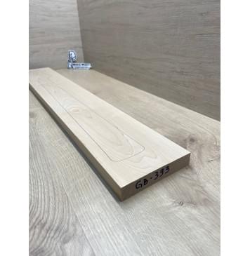 Клён Белый заготовка грифа для бас-гитары Тангент АА 24х138х910 мм-1