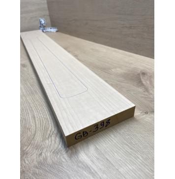 Клён Белый заготовка грифа для бас-гитары Тангент ААААА 27х139х948 мм-2