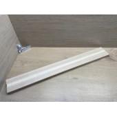 Клён Белый/Клён Белый Явор, волнистый заготовка грифа для бас-гитары Радиал АА 26х43-22-44х910 мм- из 3х частей