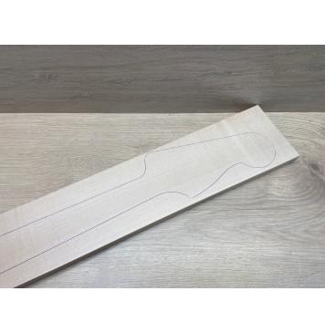 Клён Белый заготовка грифа для бас-гитары Радиал АА 20х88-116х902 мм-1