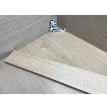 Клён Белый заготовка грифа для бас-гитары Радиал АА 20х88-116х902 мм-2