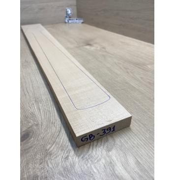 Клён Белый заготовка грифа для бас-гитары Радиал АА 20х88-116х902 мм-3