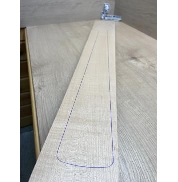 Клён Белый заготовка грифа для бас-гитары Радиал АА 20х88-116х902 мм-4