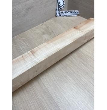 Клён Американский Волнистый Универсальная заготовка Смешанный А Волна ААА 43х70х529 мм-1