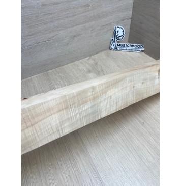 Клён Американский Волнистый Универсальная заготовка Смешанный А Волна ААА 43х70х529 мм-12