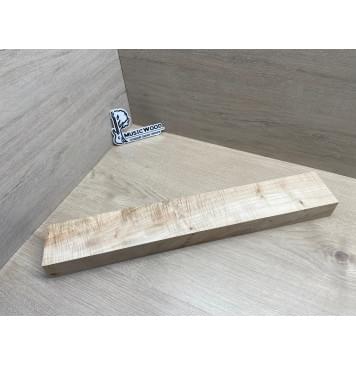 Клён Американский Волнистый Универсальная заготовка Смешанный А Волна ААА 43х80х525 мм-0