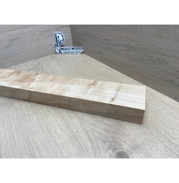 Клён Американский Волнистый Универсальная заготовка Смешанный А Волна ААА 43х80х525 мм-11