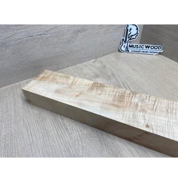 Клён Американский Волнистый Универсальная заготовка Смешанный А Волна ААА 43х80х525 мм-2