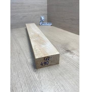 Клён Американский Волнистый Универсальная заготовка Смешанный А Волна ААА 43х80х525 мм-1