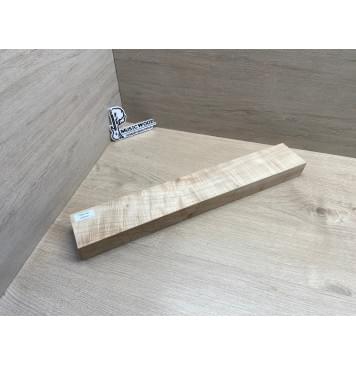 Клён Американский Волнистый Универсальная заготовка Смешанный А Волна ААА 43х80х525 мм-4