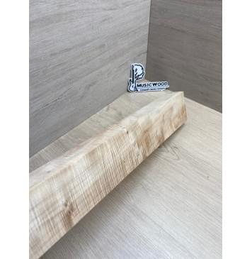 Клён Американский Волнистый Универсальная заготовка Смешанный А Волна ААА 43х80х525 мм-9