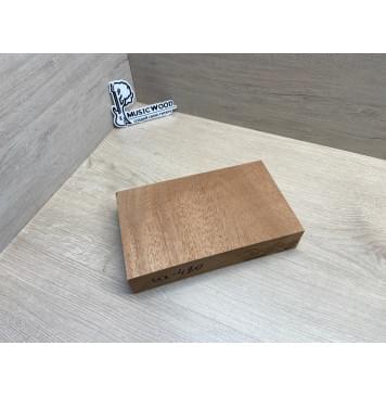 Махагон Африканский Кая Универсальная заготовка Тангент ААА 47х242х142 мм-0