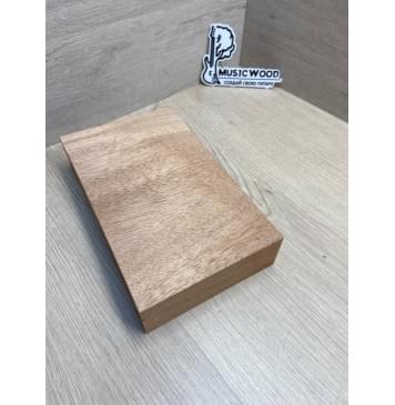 Махагон Африканский Кая Универсальная заготовка Тангент ААА 47х242х142 мм-2