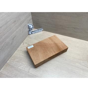 Махагон Африканский Кая Универсальная заготовка Тангент ААА 47х242х142 мм-3