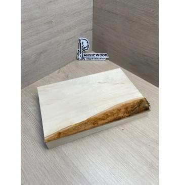 Липа Американская (Basswood), North America Prime wood универсальная заготовка Смешанный ААА 47х180х295 мм-0