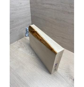 Липа Американская (Basswood), North America Prime wood универсальная заготовка Смешанный ААА 47х180х295 мм-6