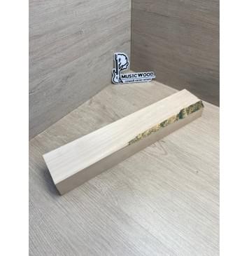 Липа Американская (Basswood), North America Prime wood универсальная заготовка Смешанный ААА 47х70х385 мм-0