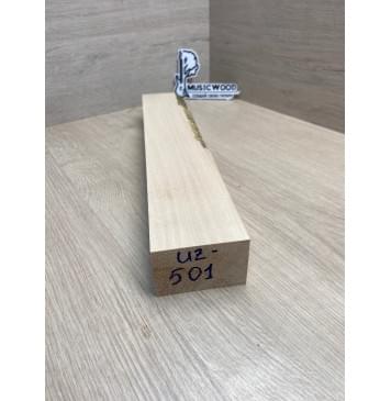 Липа Американская (Basswood), North America Prime wood универсальная заготовка Смешанный ААА 47х70х385 мм-1