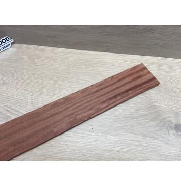 Бубинго заготовка накладки для электрогитары Радиал ААА 10х74-71х555 мм-2