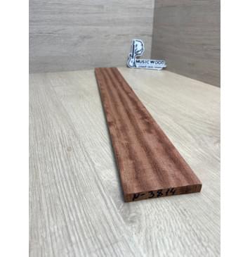 Бубинго заготовка накладки для электрогитары Радиал ААА 10х74-71х555 мм-1